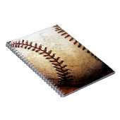 Baseball Artwork Notizblock (Rechte Seite)