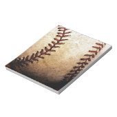 Baseball Artwork Notizblock (Rotiert)