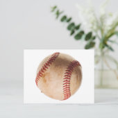 Baseball Artwork Postkarte (Stehend Vorderseite)