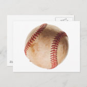 Baseball Artwork Postkarte (Vorne/Hinten)