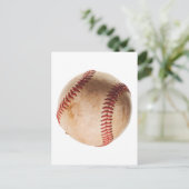 Baseball Artwork Postkarte (Stehend Vorderseite)