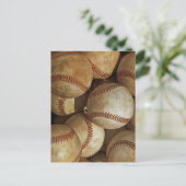 Baseball-Artwork-Postkarte Postkarte (Stehend Vorderseite)