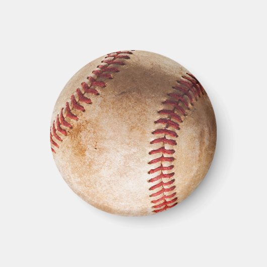 Baseball Artwork Vintag Magnet (Vorne)