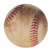 Baseball Artwork Vintag Schneidebrett (Vorderseite)
