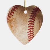 Baseball Artwork Weihnachtsschmuck (Rechts)