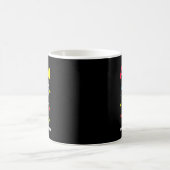 Baseball Autismus Bewusstsein Farbenfrohe Puzzle H Kaffeetasse (Mittel)