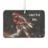 Baseball Auto Air Freshener Autolufterfrischer (Rückseite)