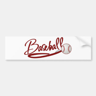 Baseball Autoaufkleber