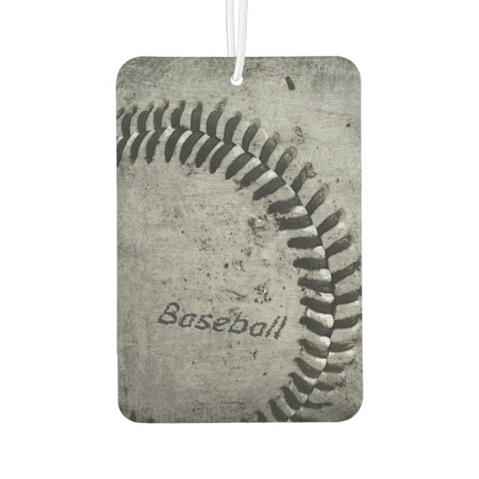 Baseball Autolufterfrischer (Rückseite)