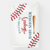 Baseball-Baby-Dusche Banner (Vertikal)