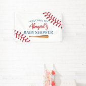 Baseball-Baby-Dusche Banner (InSitu)