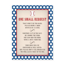 Baseball Baby Dusche bringen eine Reservierung Pos