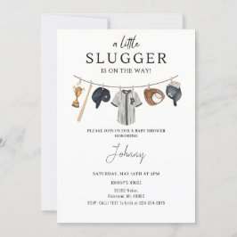 Baseball Baby Dusche Einladung