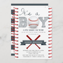 Baseball Baby-Dusche Es ist ein Junge