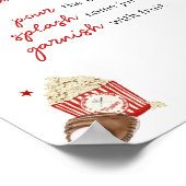 Baseball Baby Dusche Mama Osa Bar Poster (Ecke)