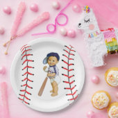 Baseball-Babyparty-Pappteller Pappteller (Party)