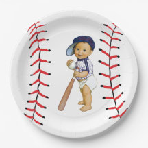 Baseball-Babyparty-Pappteller