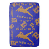 Baseball Badematte (Vorderseite Vertikal)