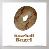 Baseball Bagel Poster (Vorne)