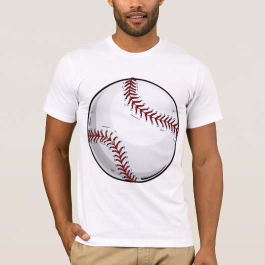 Baseball-Ball 1 T-Shirt (Vorderseite)