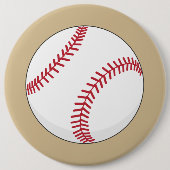Baseball Ball Button (Vorderseite)