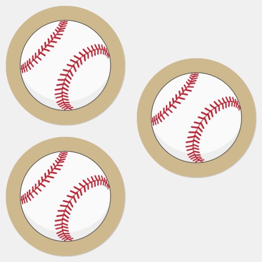 Baseball Ball Etiketten (Gruppe)