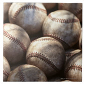Baseball-Ball Fliese (Vorderseite)