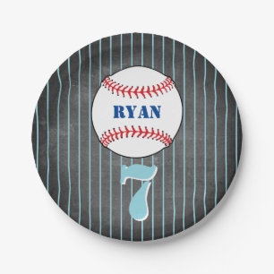 Baseball Ball Geburtstag Personalisiert Kids Party Pappteller