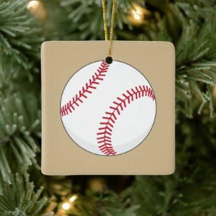 Baseball Ball Keramikornament