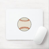 Baseball Ball Mousepad (Mit Mouse)