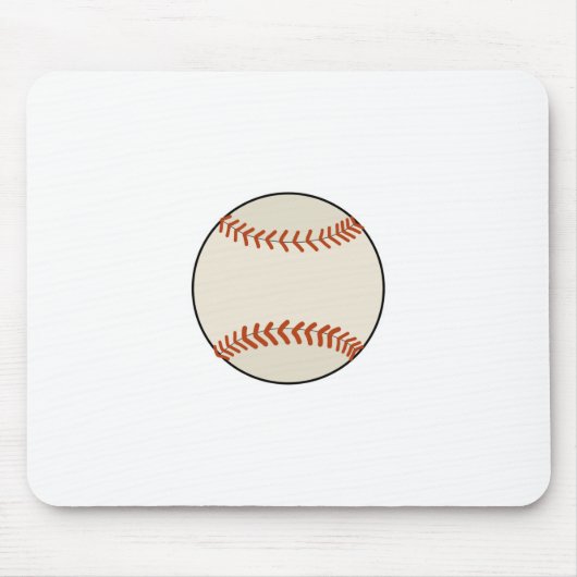 Baseball Ball Mousepad (Vorne)