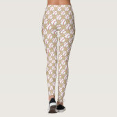 Baseball-Ball-Muster Leggings (Rückseite)