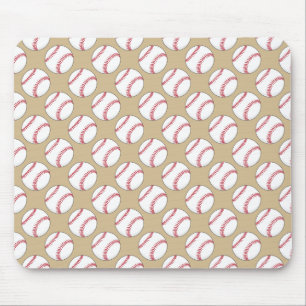 Baseball-Ball-Muster Mousepad