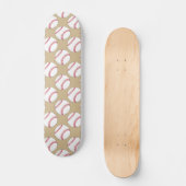 Baseball-Ball-Muster Skateboard (Vorderseite)