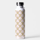 Baseball-Ball-Muster Trinkflasche (Links)