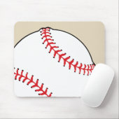 Baseball-Ball Nahe Sticks Mousepad (Mit Mouse)