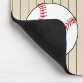 Baseball Ball Name und Foto Sports Mousepad (Ecke)