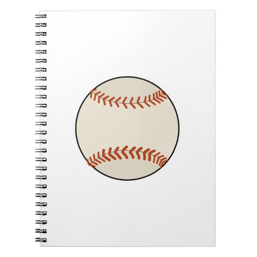 Baseball Ball Notizblock (Vorderseite)