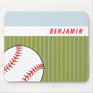 Baseball Ball Personalisiert Mousepad
