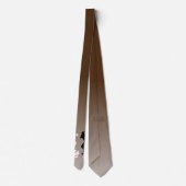 Baseball Ball Player Black Silhouette Krawatte (Rückseite)