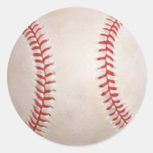 Baseball-Ball-runder Aufkleber