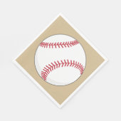 Baseball Ball Serviette (Ecke)