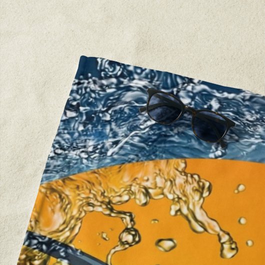 Baseball Ball Strandtuch (Beispiel)