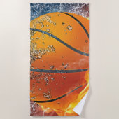 Baseball Ball Strandtuch (Vorderseite)