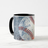Baseball Ball Tasse (Vorderseite Links)