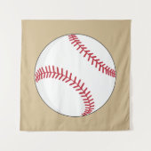 Baseball Ball Wandteppich (Vorderseite (Horizontal))