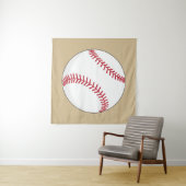 Baseball Ball Wandteppich (Beispiel (Horizontal))