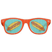 Baseball Ballpark Grill Out GRILLEN Hot Dogs Partybrille (Vorderseite)
