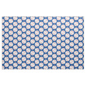 Baseball Balls Sports Blue Stoff (Fat Quarter (45,7 x 55,9 cm))