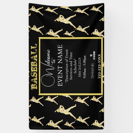 BASEBALL BANNER (Vertikal)